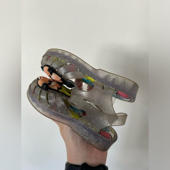 Mini Melissa Cartoon Mouse Jelly Shoes Kid Sandals Shoes US8 - Picture 4 of 9